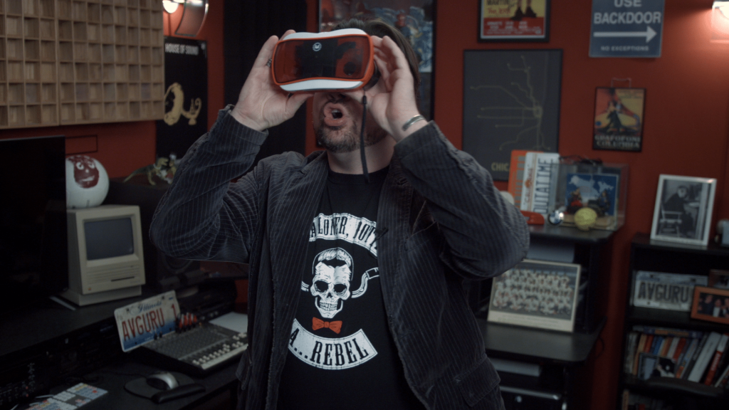"Whoa, it’s like I’m REALLY on camera talking about stuff!"